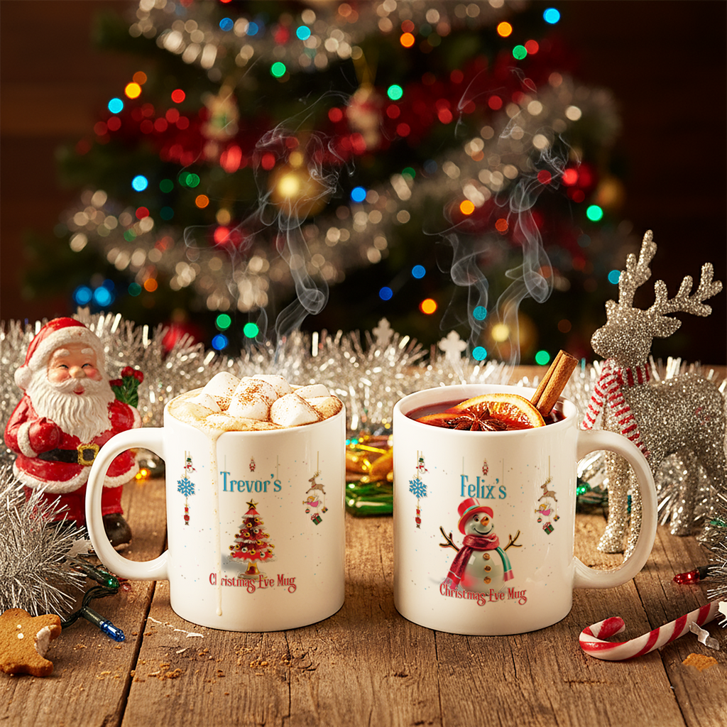 Kitschmas Christmas Eve Mugs