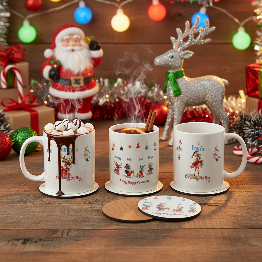 Kitschmas Christmas Eve Mugs