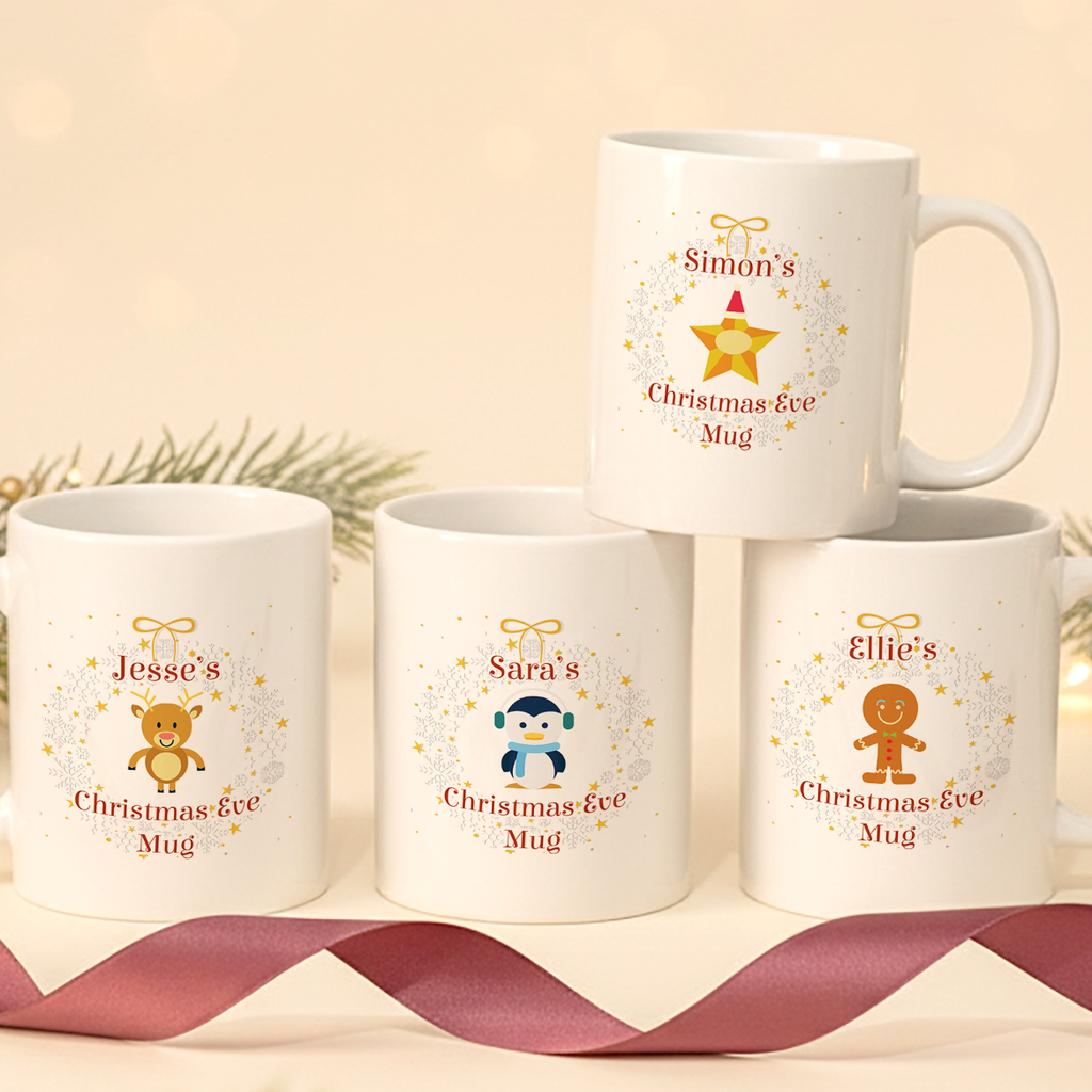 Classic Christmas Eve Mugs