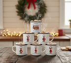Family Reindeer Christmas Mug