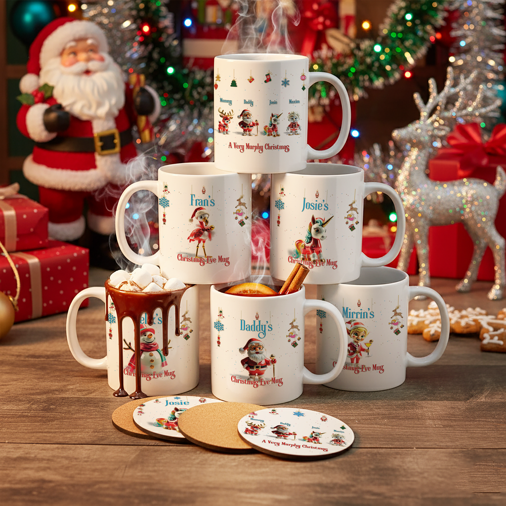 Kitschmas Christmas Eve Mugs