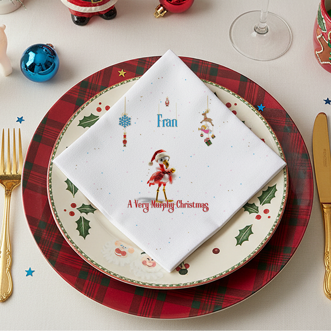 Kitschmas Character Napkins