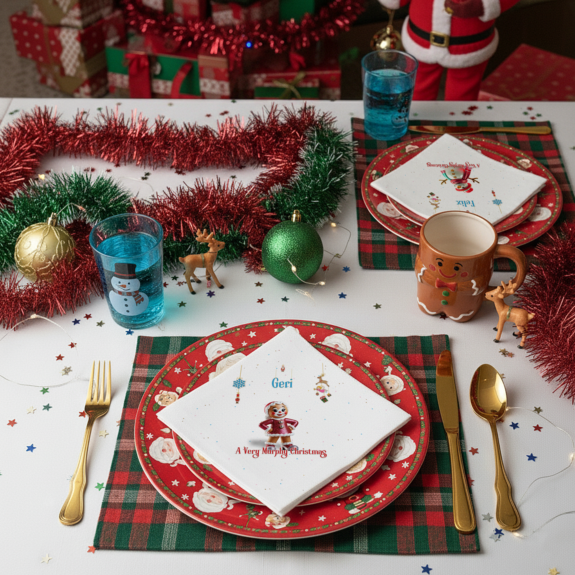 Kitschmas Character Napkins