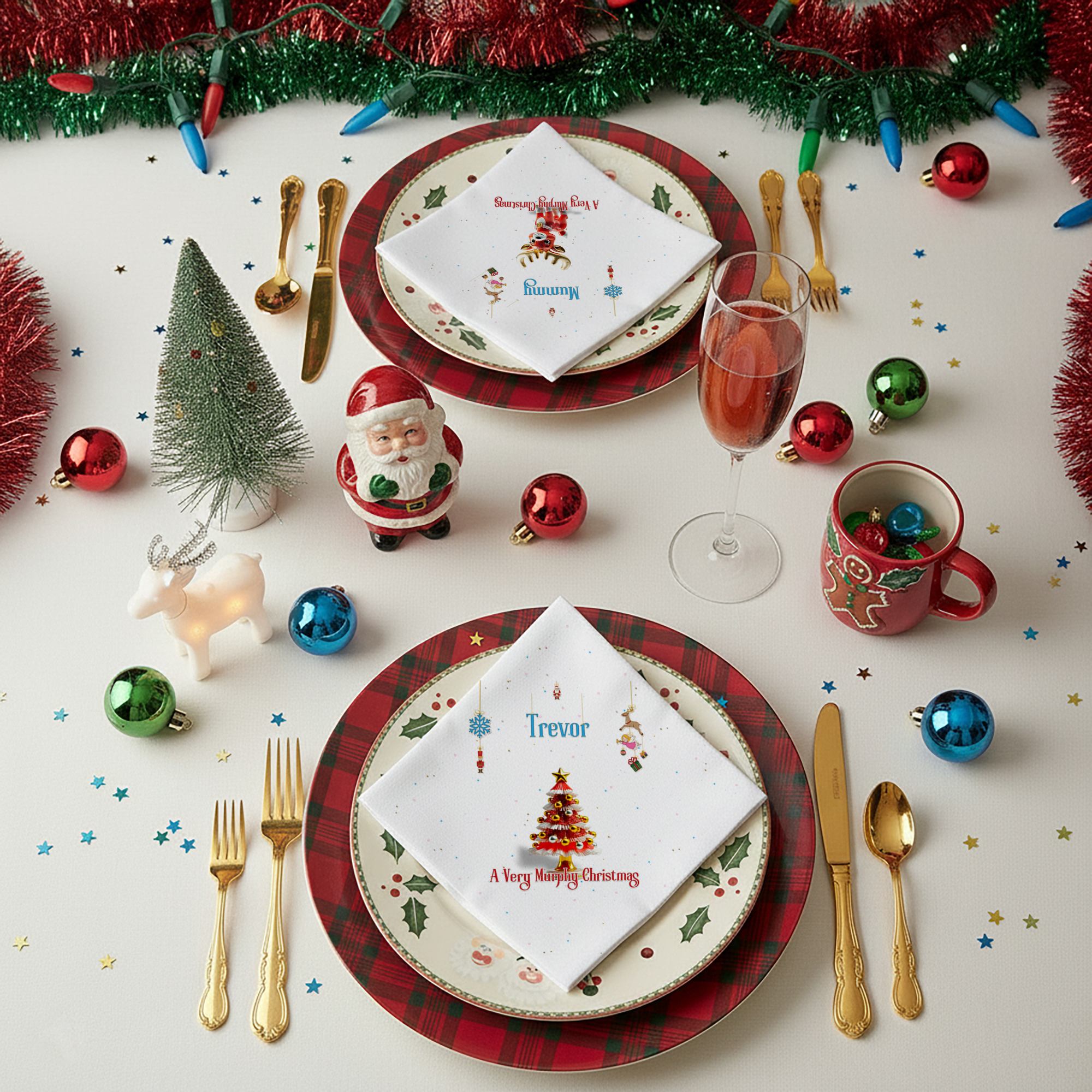 Kitschmas Character Napkins