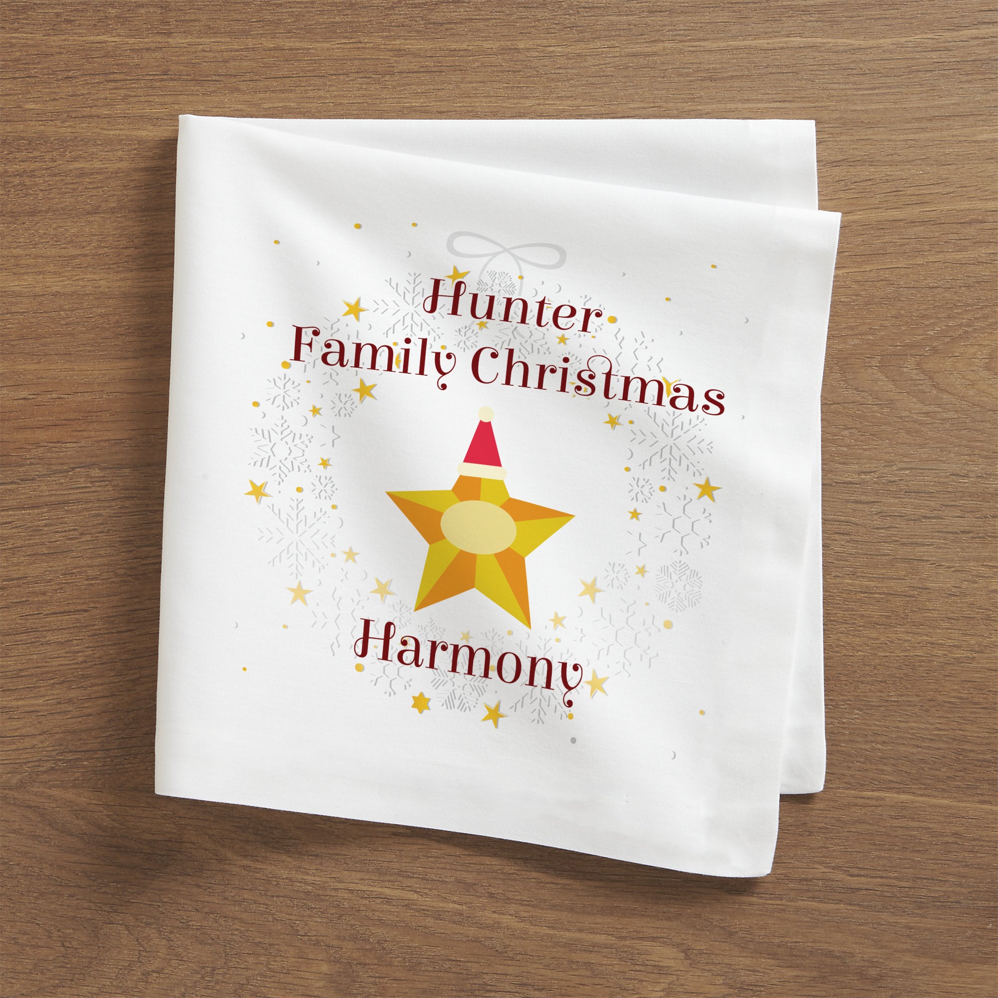 Classic Christmas Character Napkins