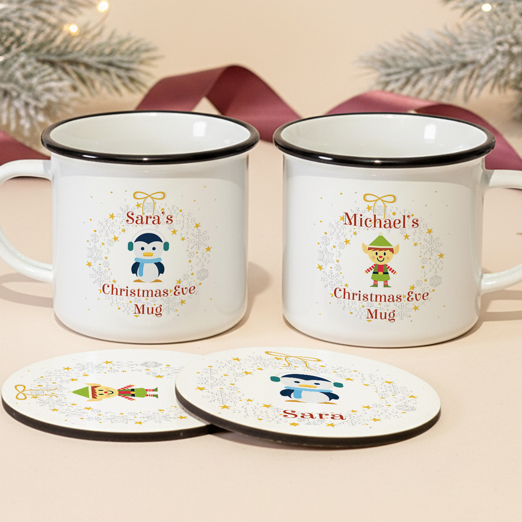 Classic Christmas Eve Mugs